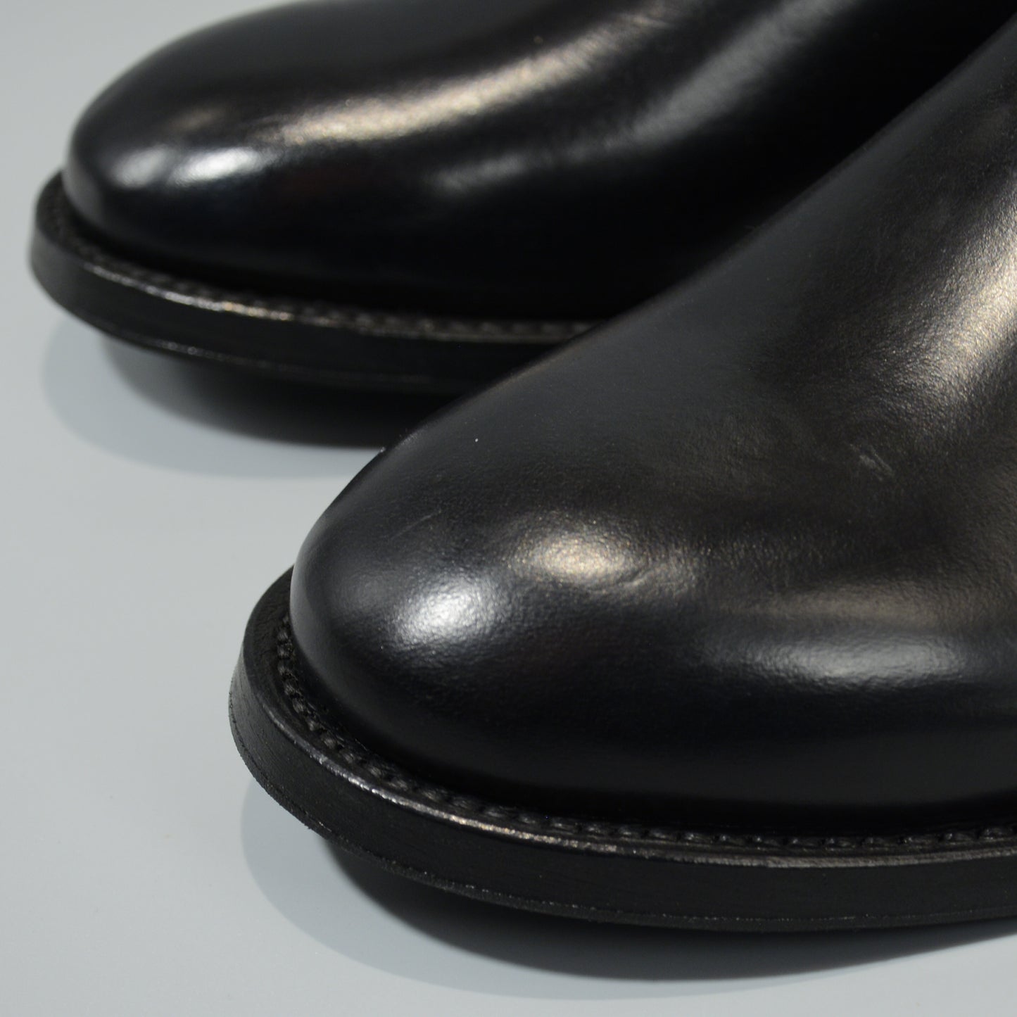 #15074 ELASTIC SIDE BOOTS BLACK