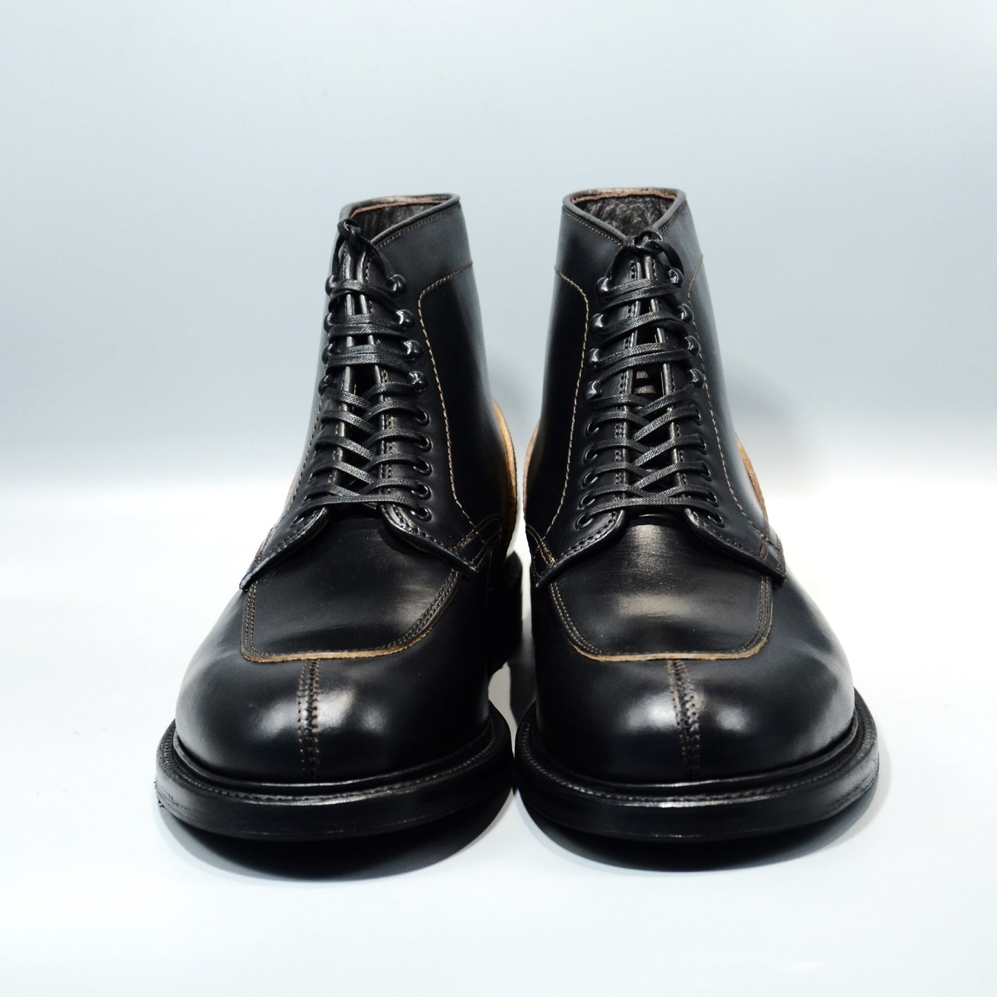 #15060 5"SPLIT MOC TOE BOOTS BLACK