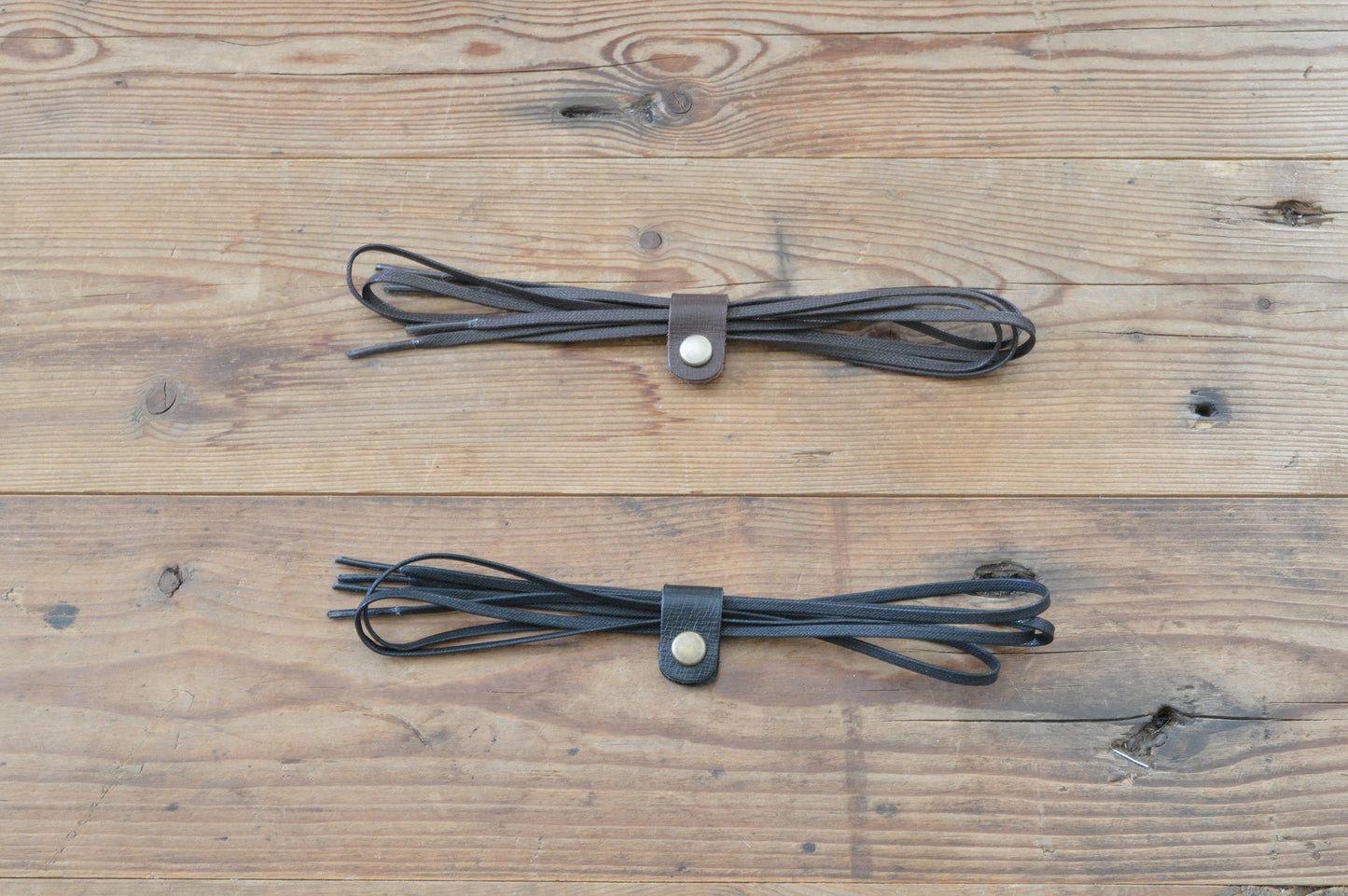 ORIGINAL SHOE LACE FLAT COTTON BROWN 80cm