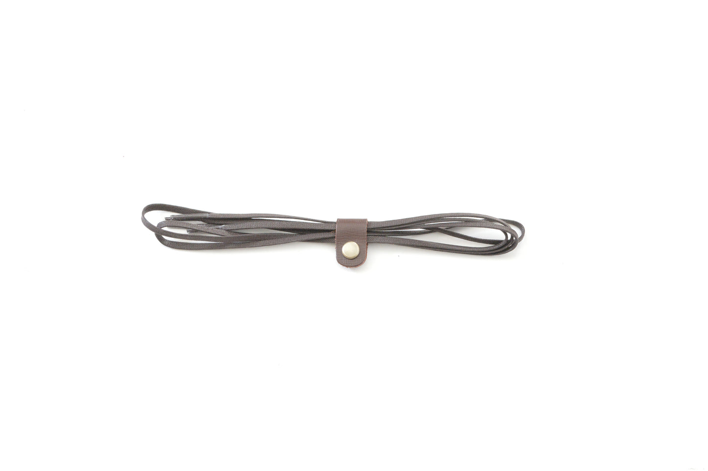 ORIGINAL SHOE LACE FLAT COTTON BROWN 80cm