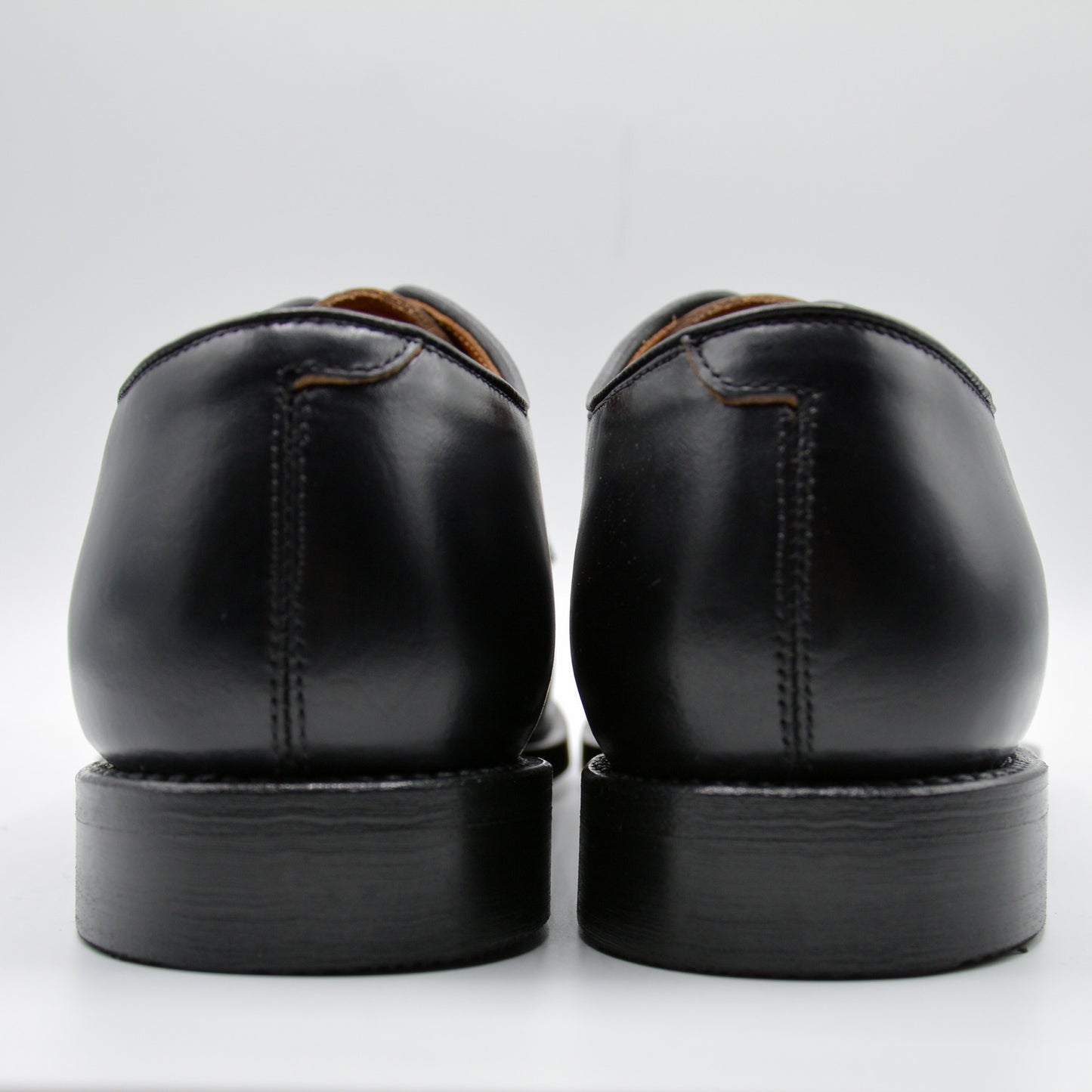 #15078 HEAVY STITCHING MOC TOE BLACK