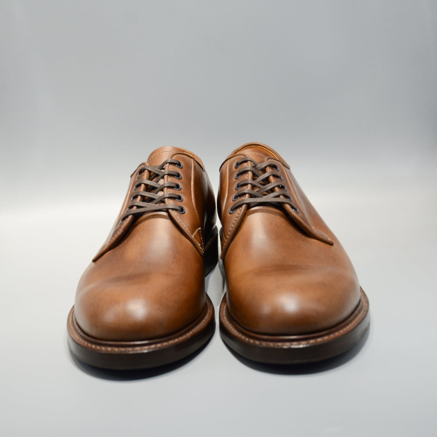 #15066 PLAIN TOE BLUCHER NATURAL