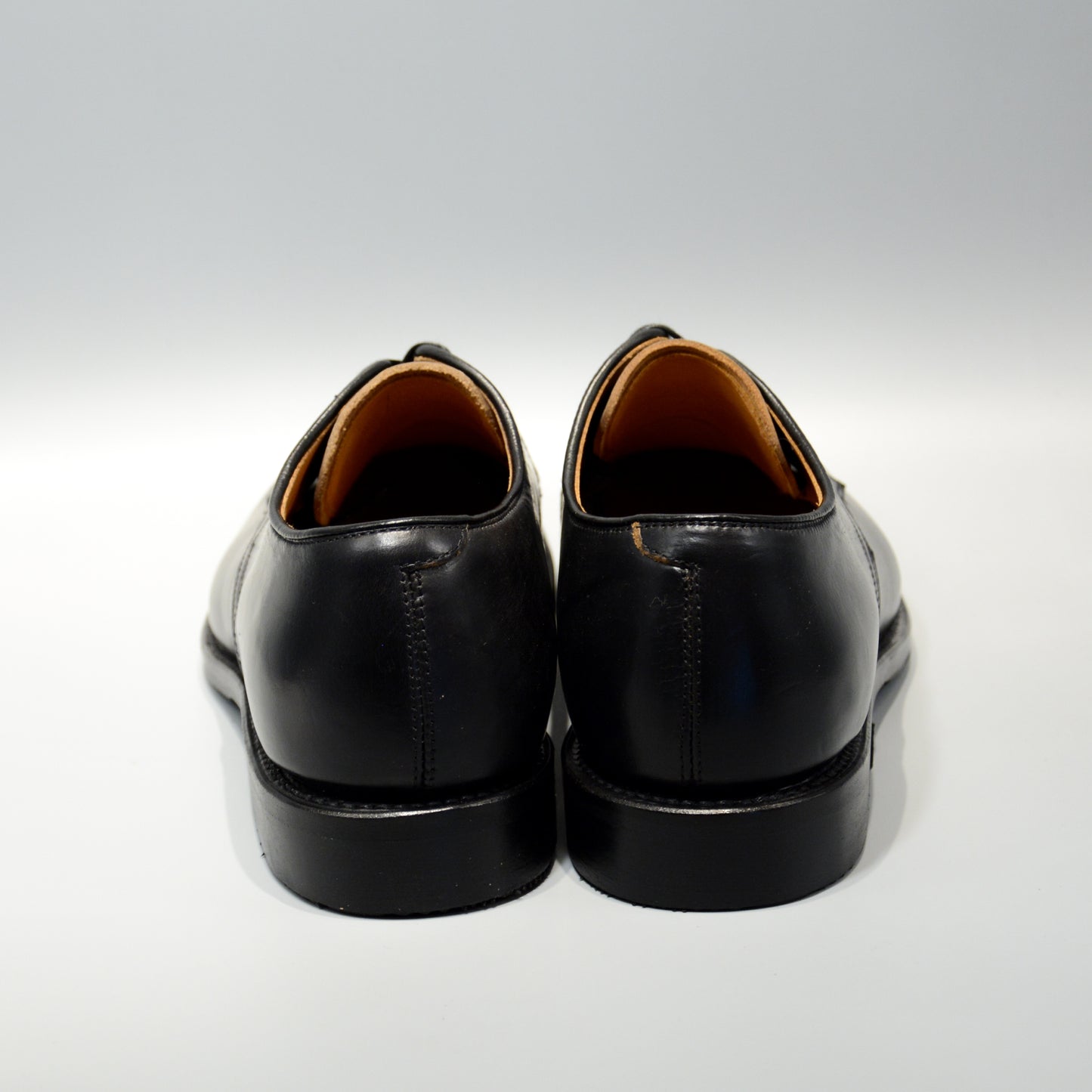#15075 PLAIN TOE DERBY BLACK
