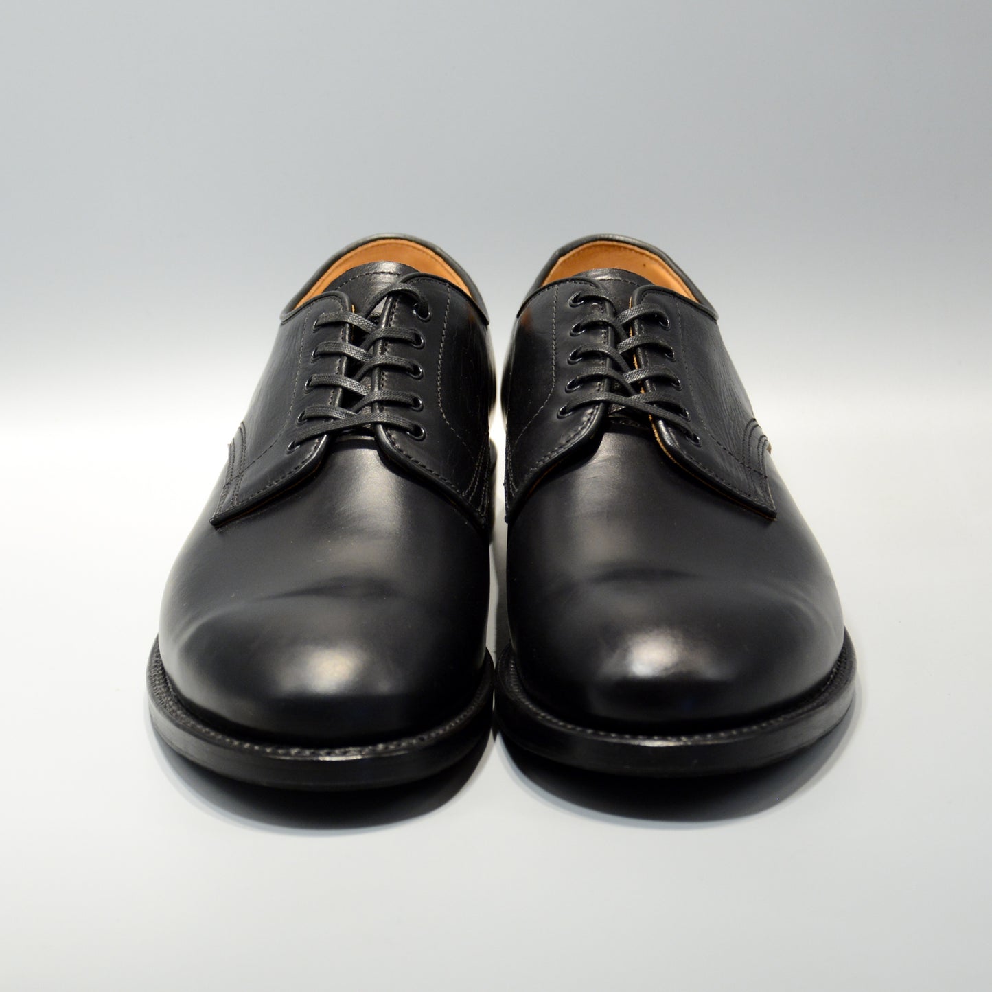 #15075 PLAIN TOE DERBY BLACK