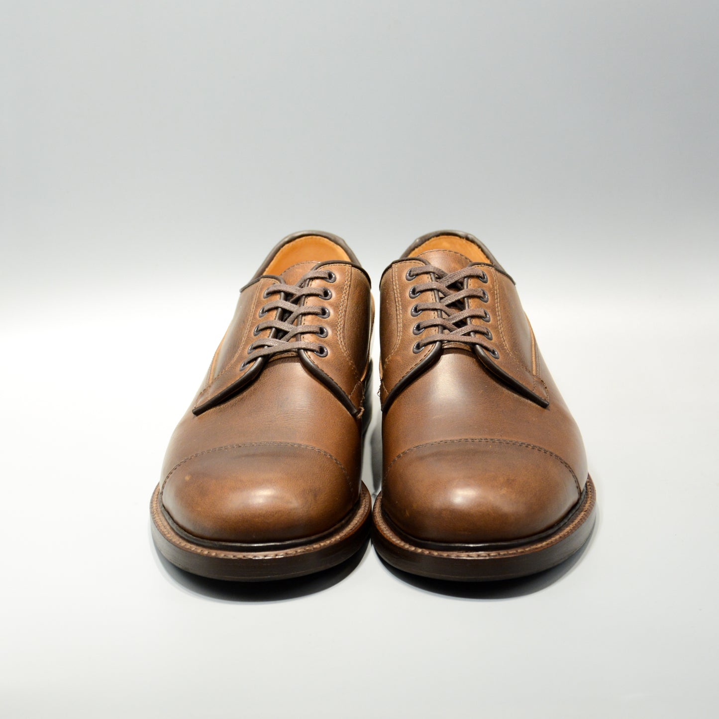 #15065 STRAIGHT TIP OXFORD BROWN