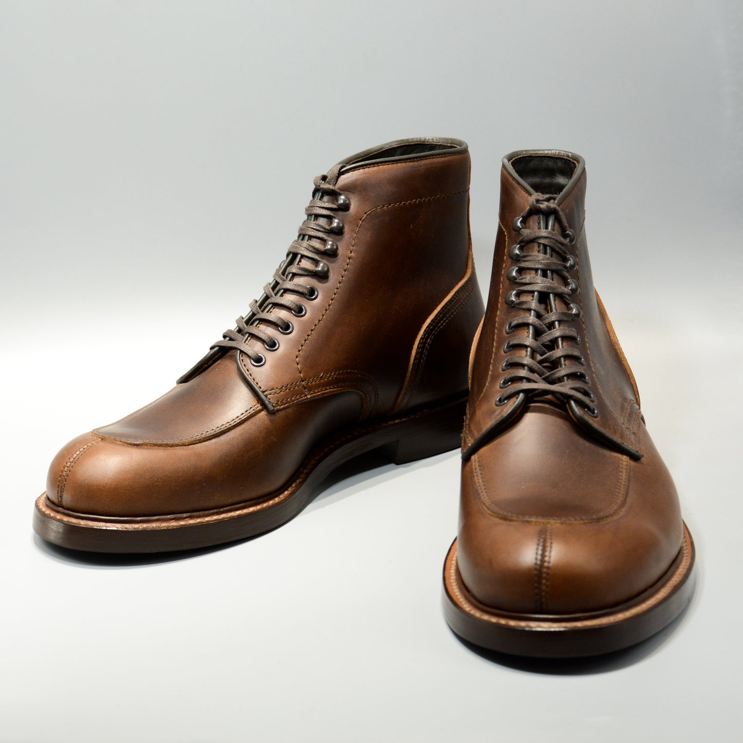 #15060 5"SPLIT MOC TOE BOOTS BROWN