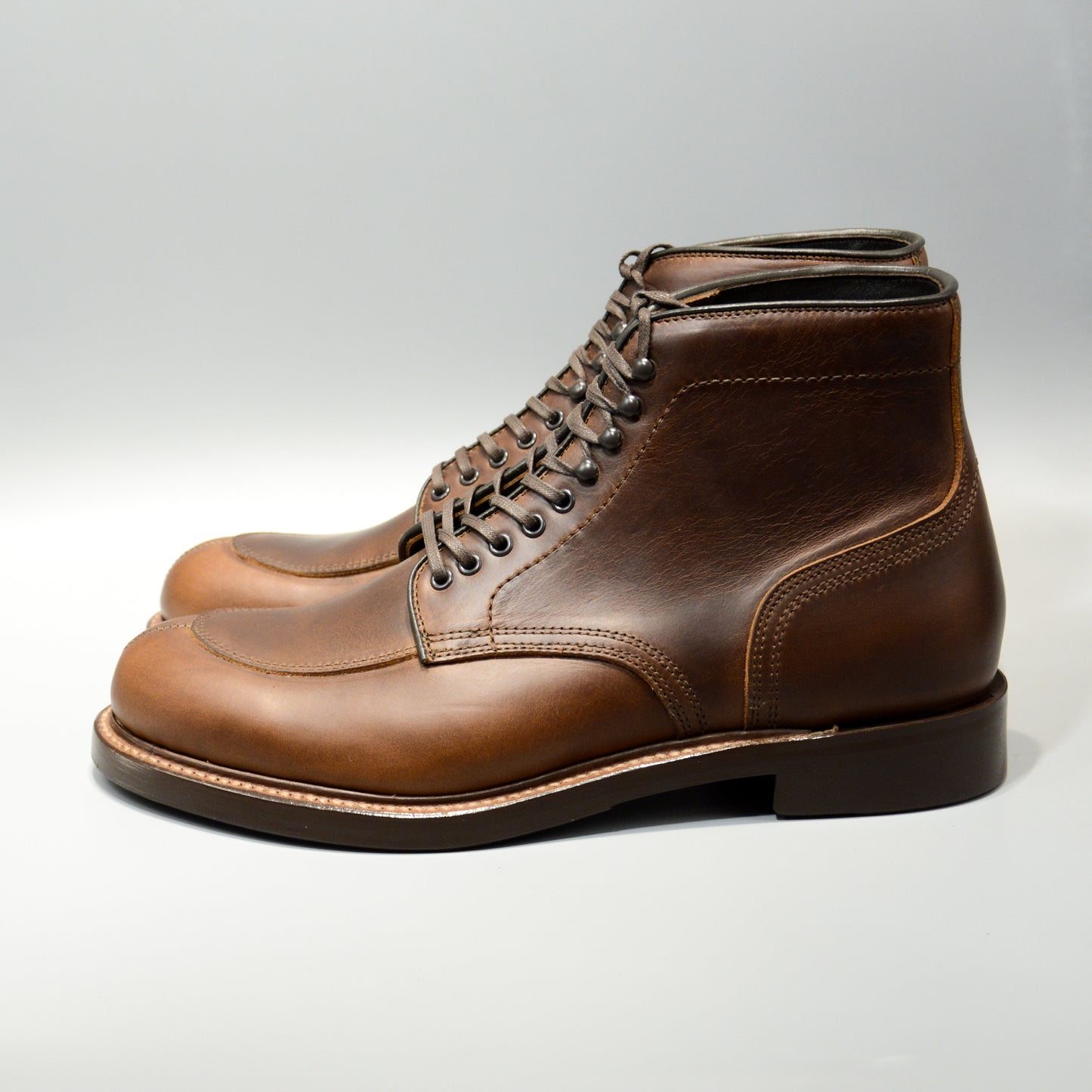 #15060 5"SPLIT MOC TOE BOOTS BROWN