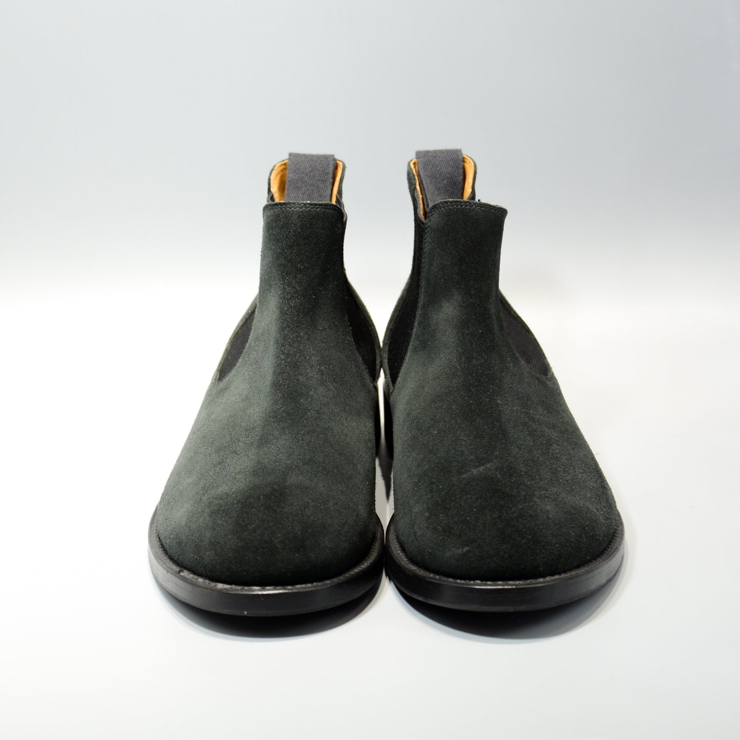 #15074S ELASTIC SIDE BOOTS BLACK