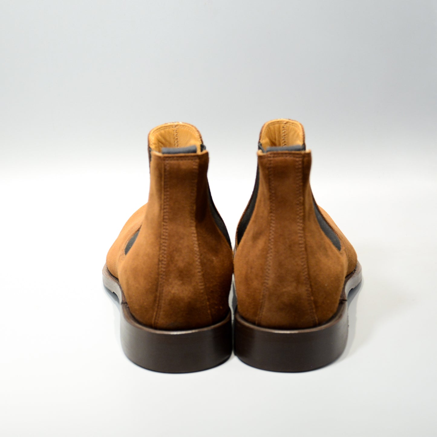 #15074S ELASTIC SIDE BOOTS OLD SNUFF
