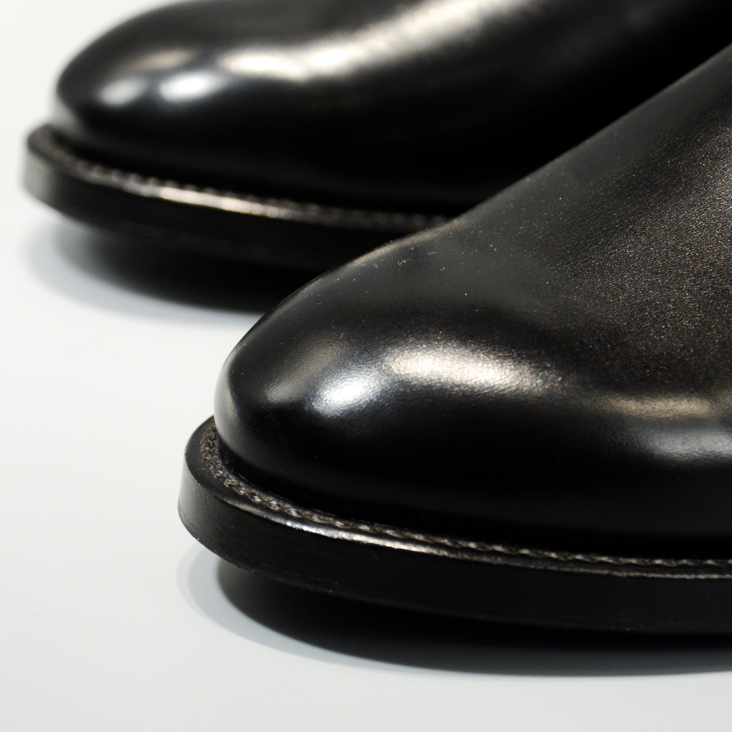 #15074W ELASTIC SIDE BOOTS BLACK