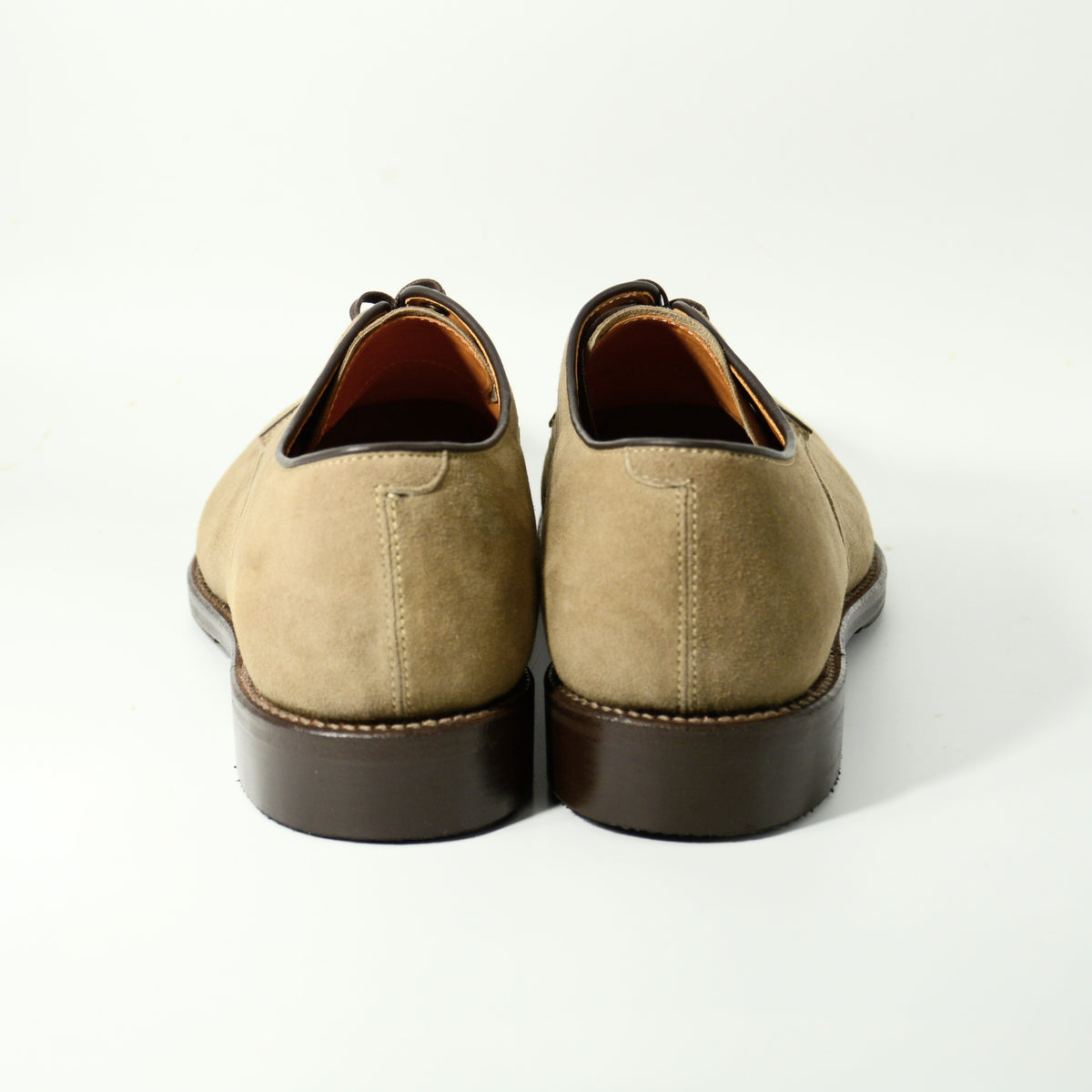 #15078S HEAVY STITCHING MOC TOE TAUPE