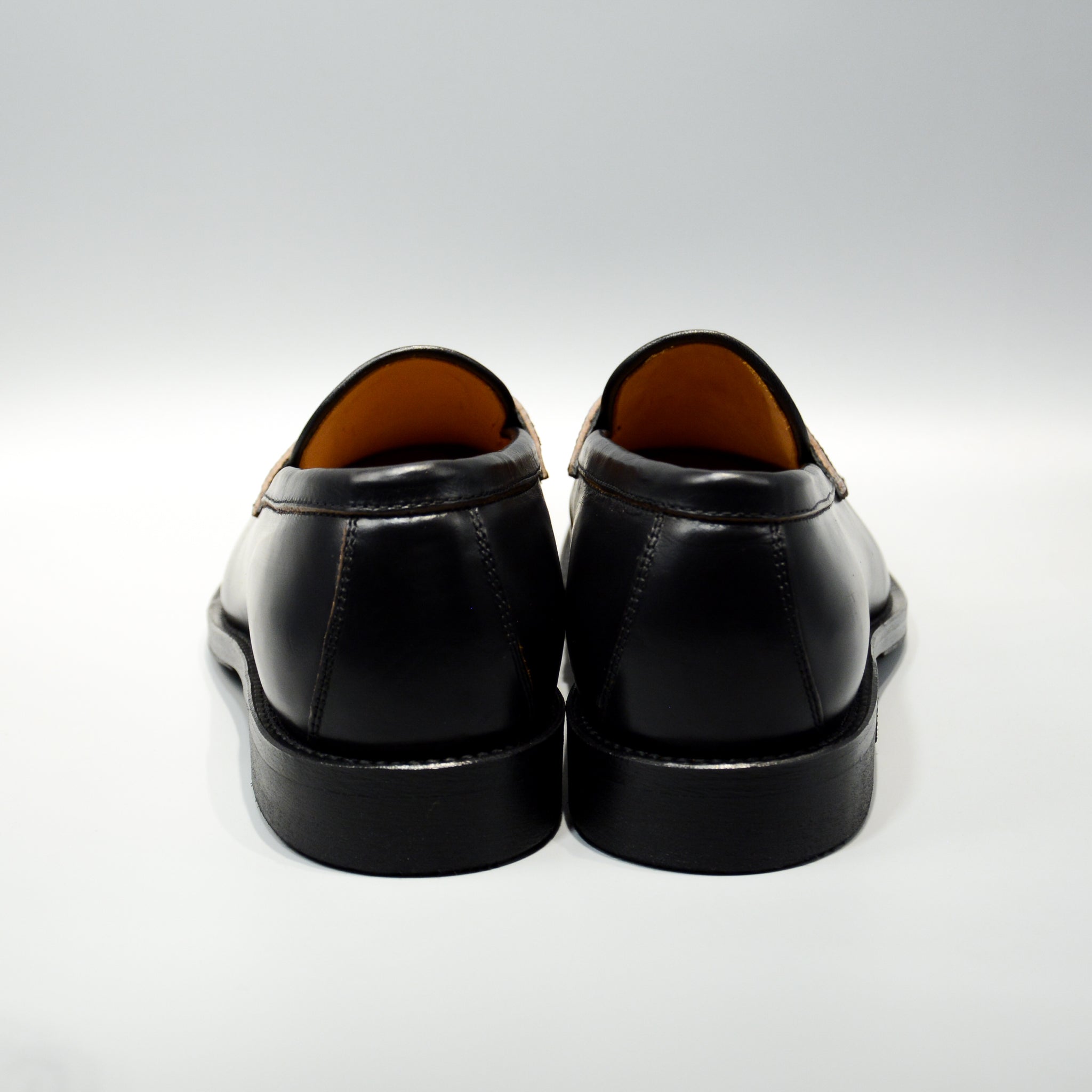 15079 HEAVY STITCHING LOAFER BLACK – WHEELROBE