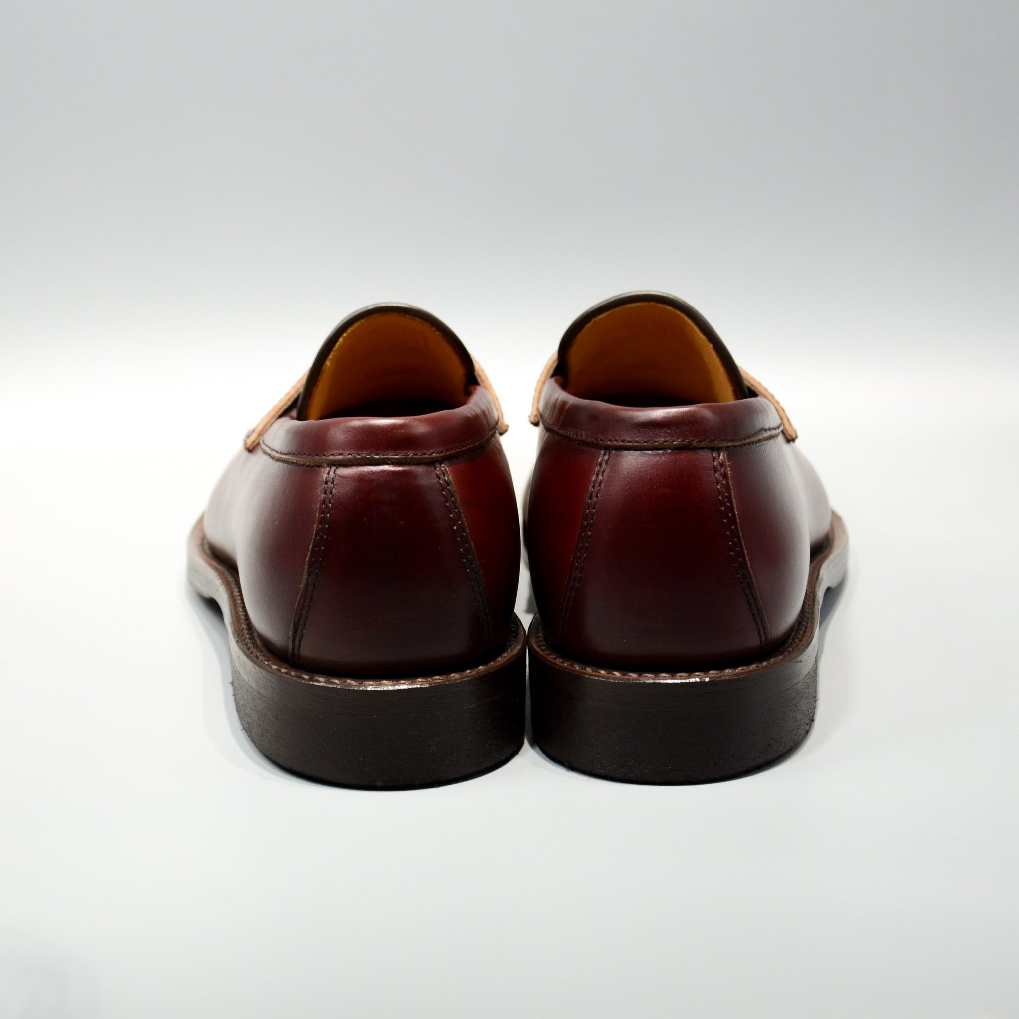 #15079 HEAVY STITCHING LOAFER BURGUNDY