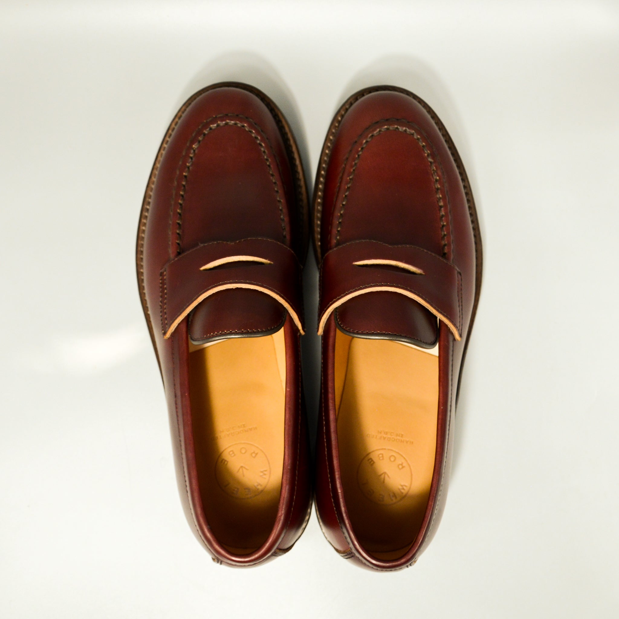 #15079 HEAVY STITCHING LOAFER BURGUNDY