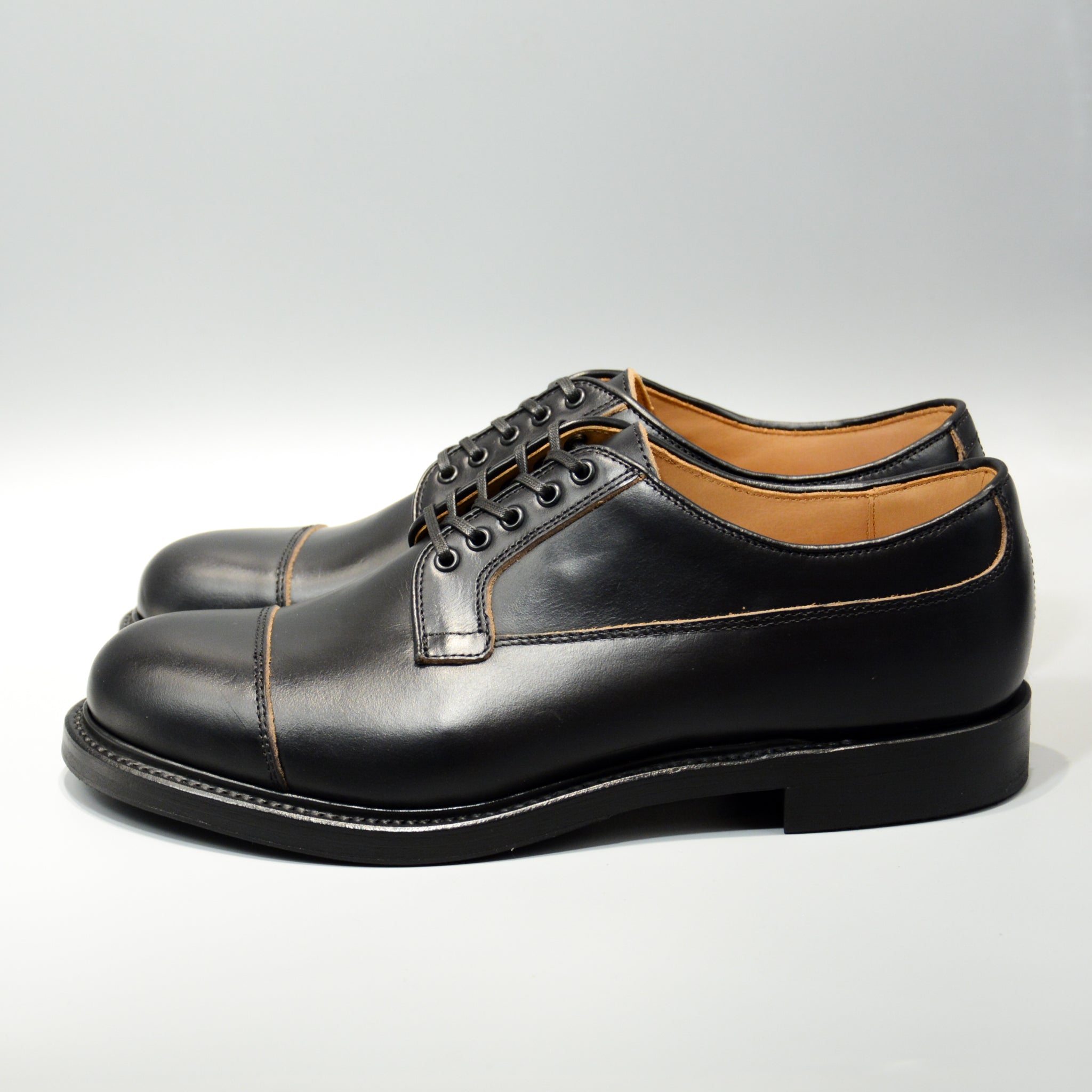 #15065 STRAIGHT TIP OXFORD BLACK