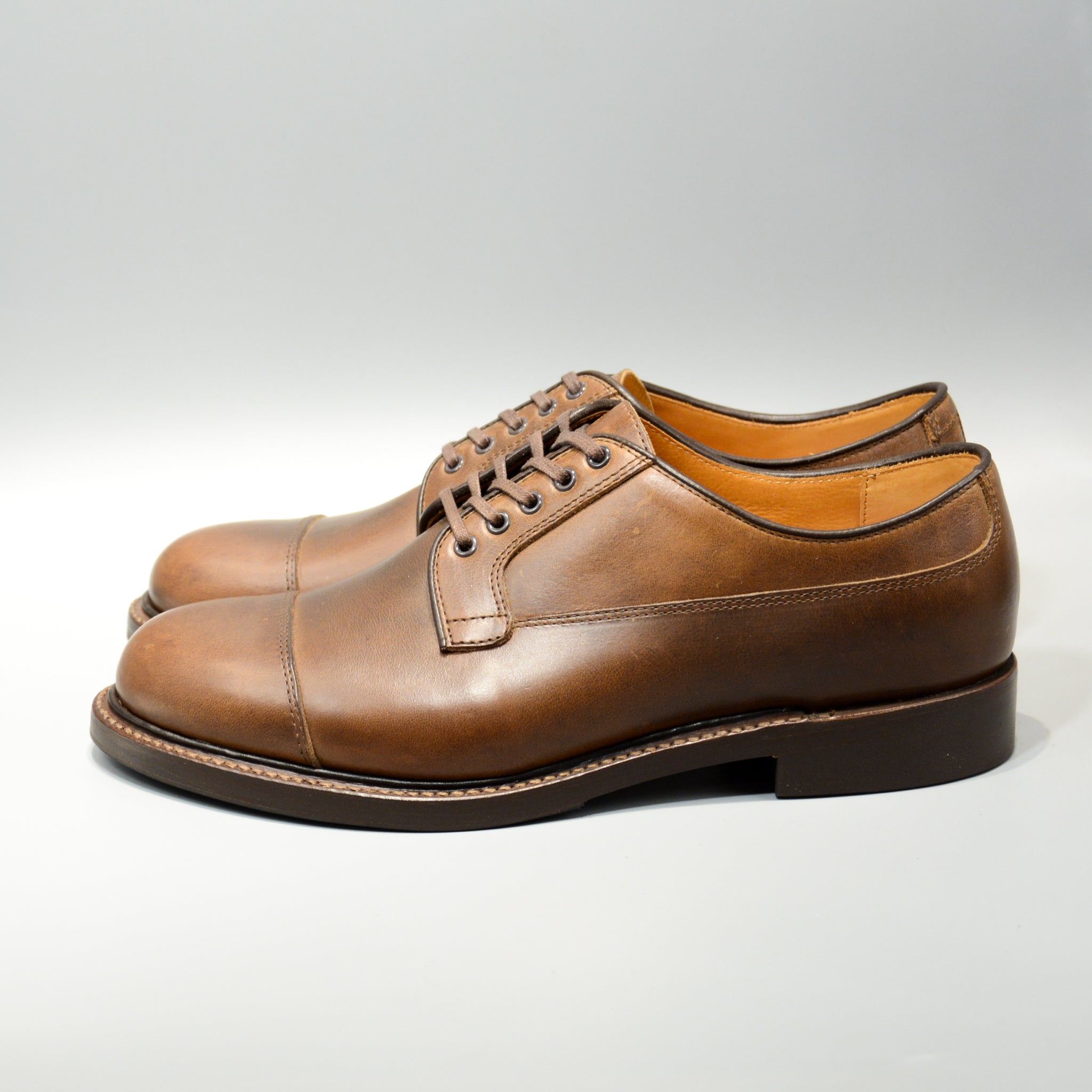 #15065 STRAIGHT TIP OXFORD BROWN