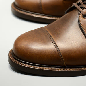 #15065 STRAIGHT TIP OXFORD BROWN