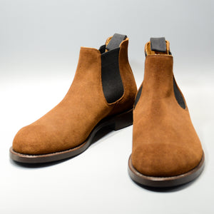 #15074S ELASTIC SIDE BOOTS OLD SNUFF